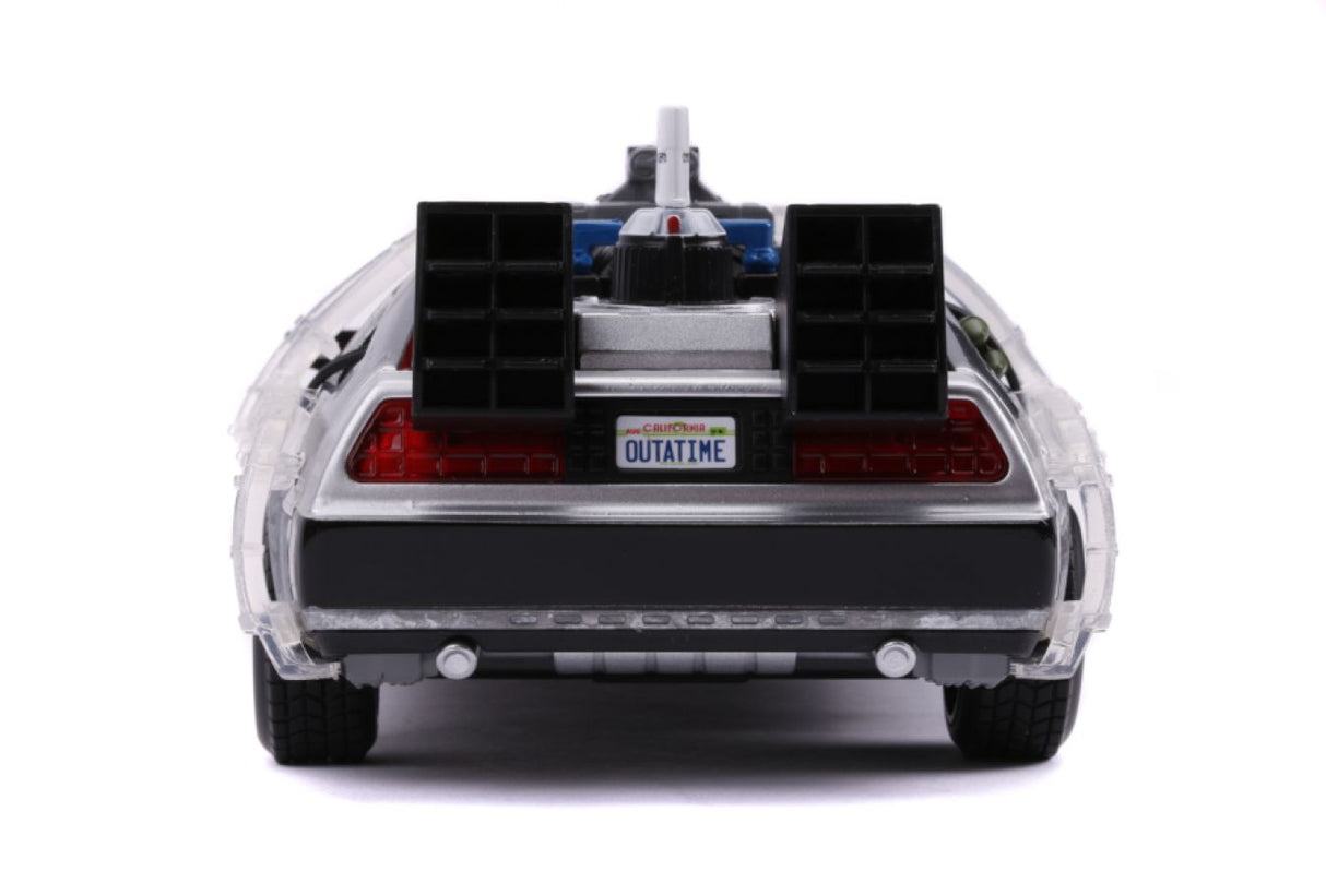Back to the Future 2 - Delorean 1:24 Scale Diecast Hollywood Ride