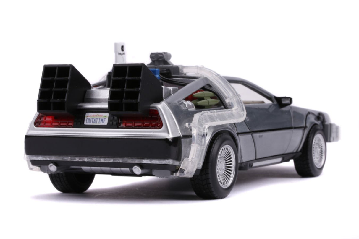 Back to the Future 2 - Delorean 1:24 Scale Diecast Hollywood Ride