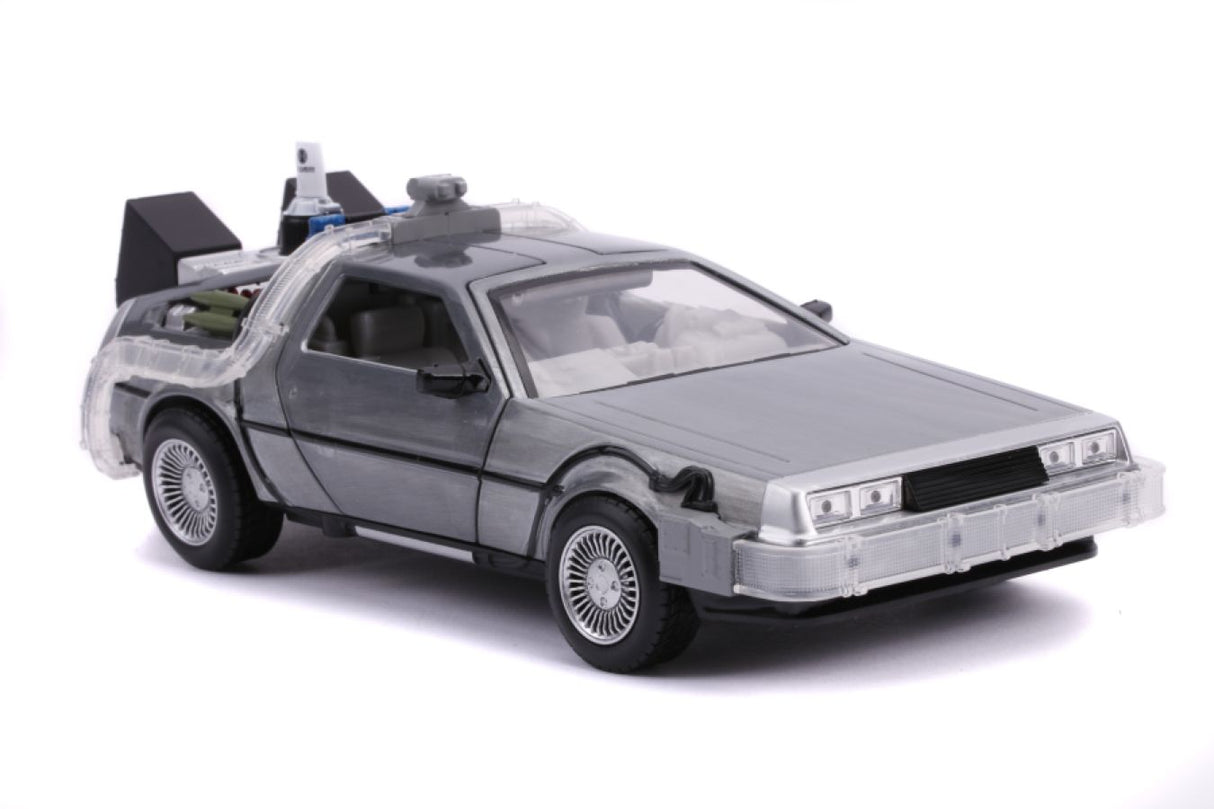 Back to the Future 2 - Delorean 1:24 Scale Diecast Hollywood Ride