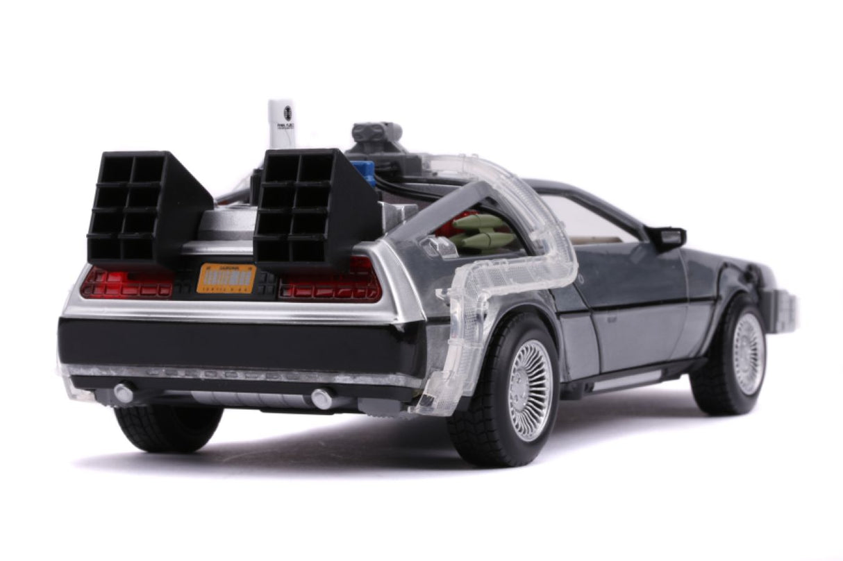 Back to the Future 2 - Delorean 1:24 Scale Diecast Hollywood Ride