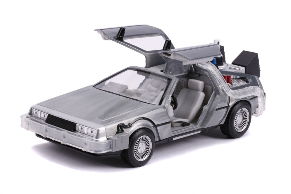 Back to the Future 2 - Delorean 1:24 Scale Diecast Hollywood Ride
