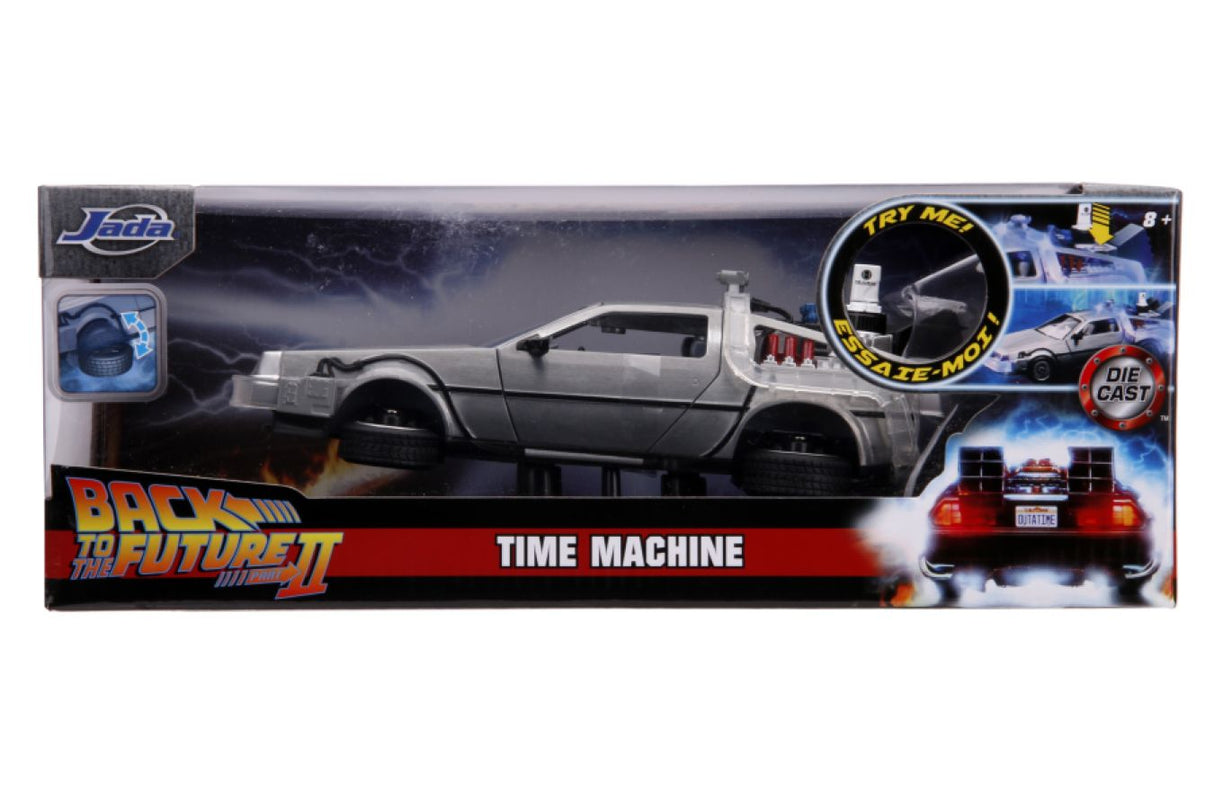 Back to the Future 2 - Delorean 1:24 Scale Diecast Hollywood Ride