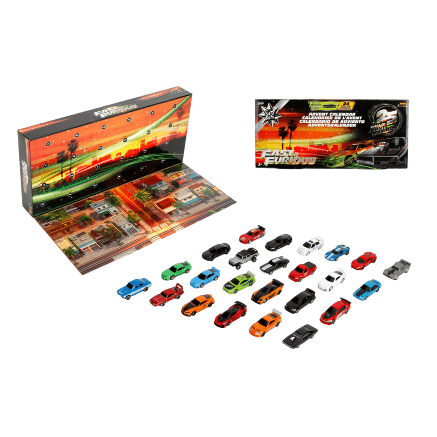 Fast & Furious – Nano Vehicle 24-Day Advent Calendar