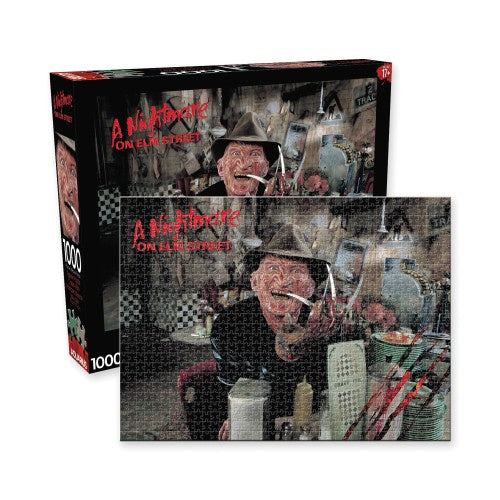 A Nightmare on Elm Street, 1000 Piece Jigsaw Puzzle by Aquarius