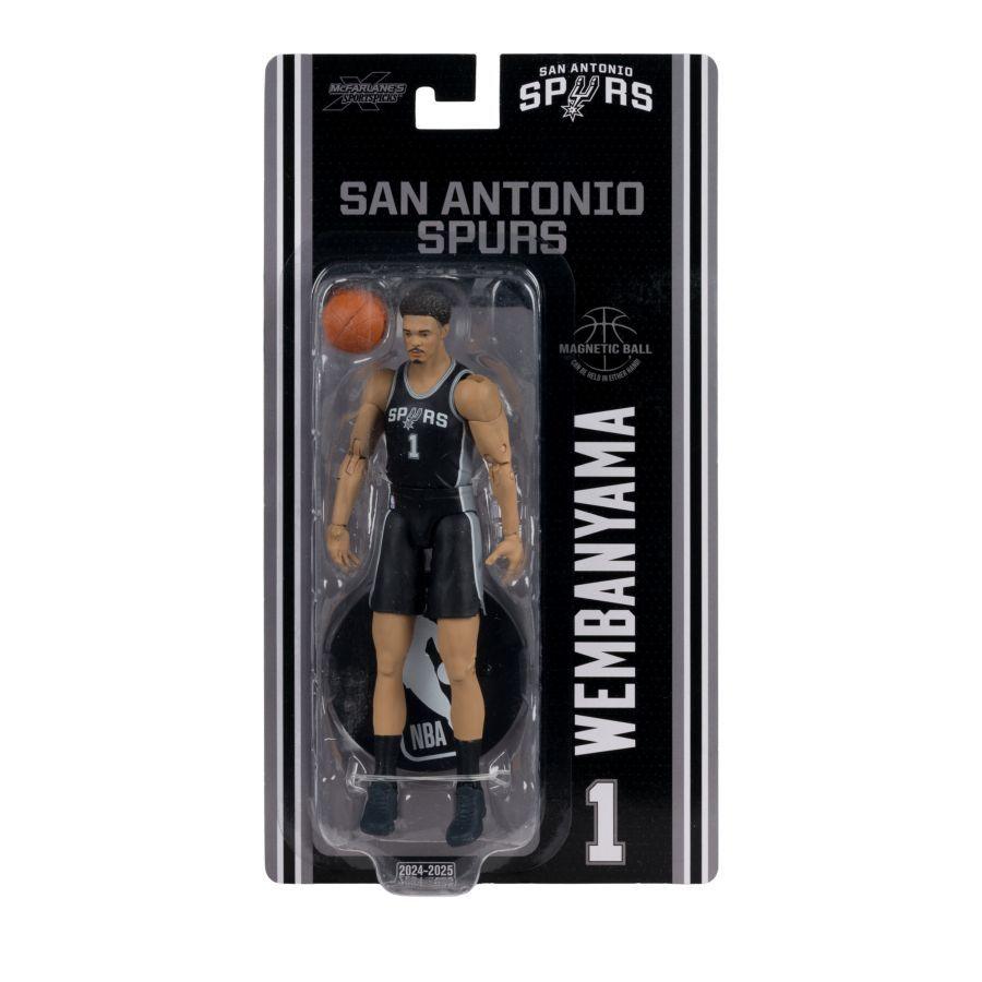 Victor Wembanyana (San Antonio Spur) 6″ Articulated NBA Basketball Figure