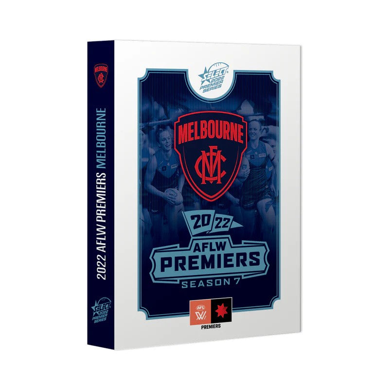 2022 Select AFLW Season 7 Melbourne Platinum Premiers Card Set