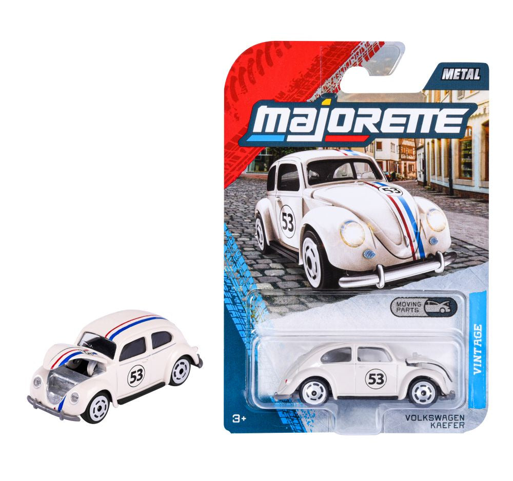 Majorette Volkswagen Kaefer #53, Herbie,1:64 Scale Diecast Car