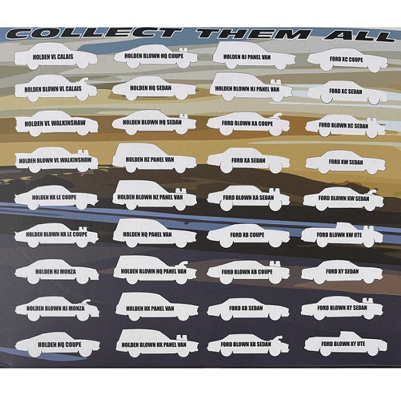 Oz Wheels FORD, Red Bellies Clutch 1, 1:64 Scale Car