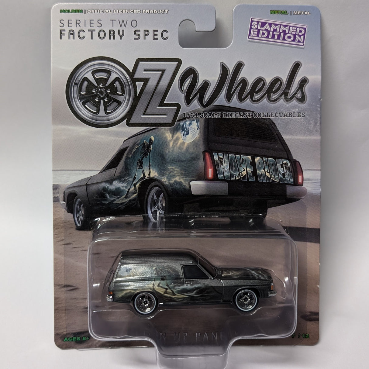 Holden HZ Panelvan, #7/12, Factory Spec, Oz Wheels Series 2, 1:64 Scale Diecast Car