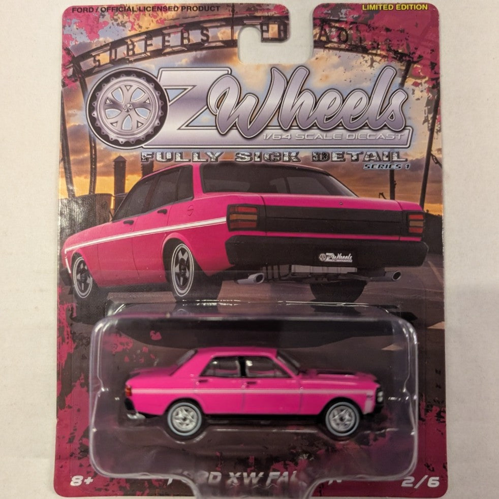 Oz Wheels Fully Sick Detail FSD's Series 1 - 6 Car Set - 1:64 Scale Diecast