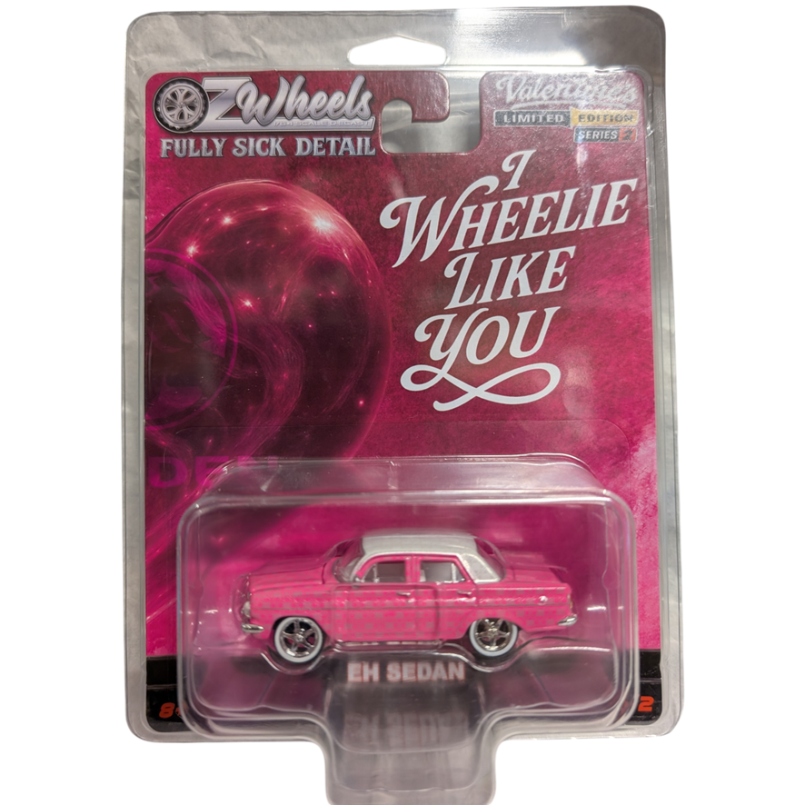 Oz Wheels Valentine's Day, 1964 Holden EH Sedan, Fully Sick Detail FSD's Series 2 - 1:64 Scale Diecast - MAX 2 Per Customer