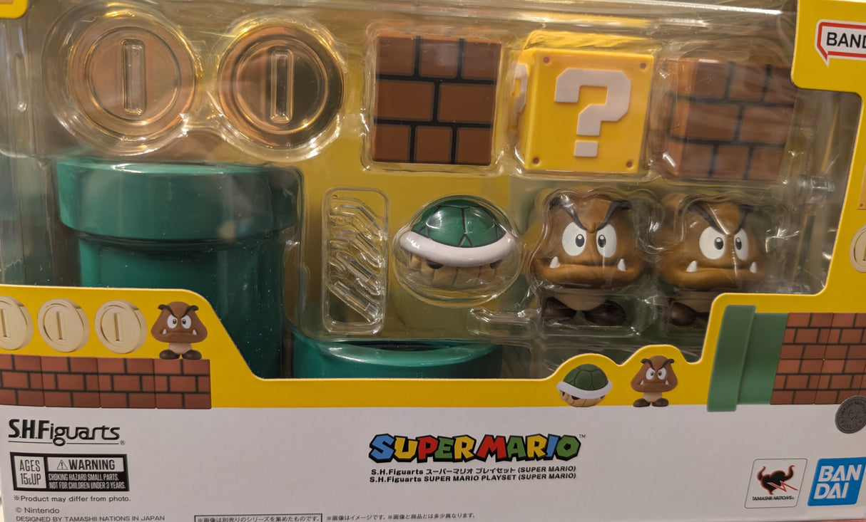 S.H.Figuarts SUPER MARIO PLAYSET - SUPER MARIO
