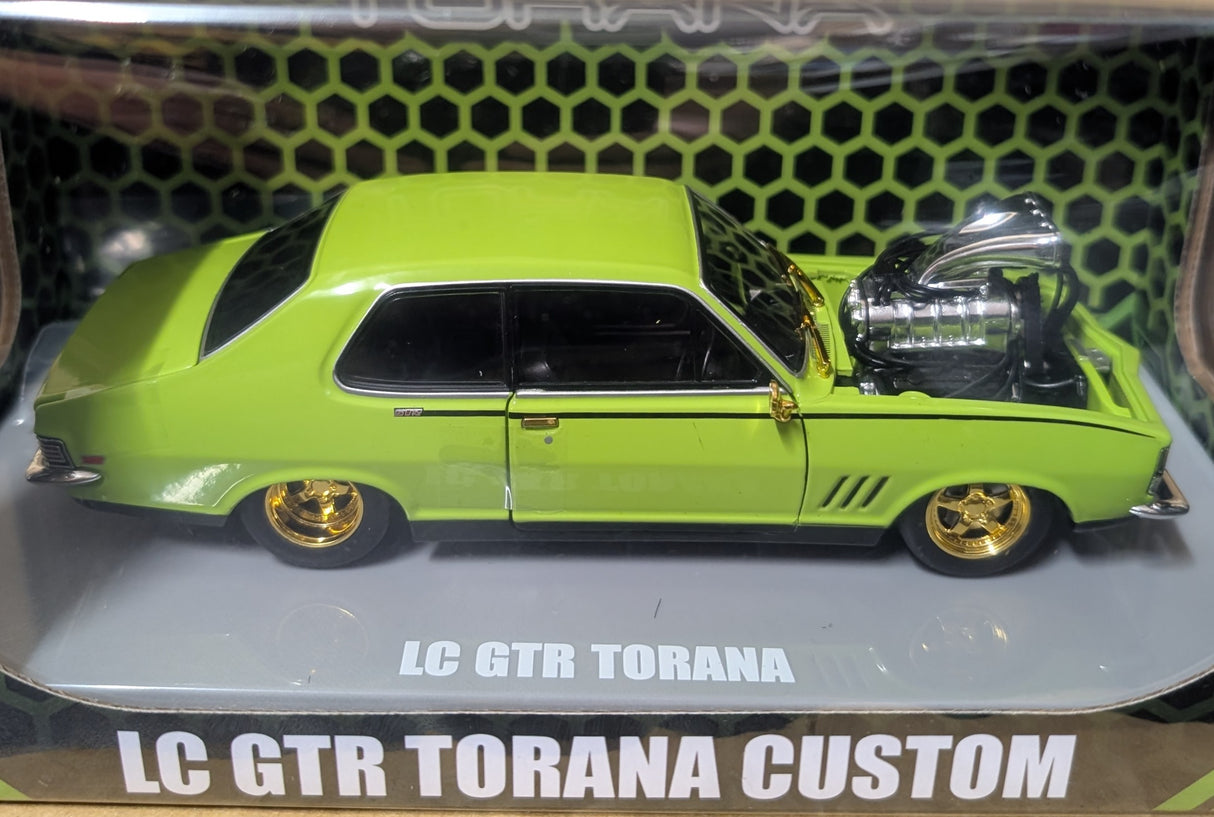 CHASE VERSION: Lime Supercharged Holden Torana LC GTR, 1:24 Scale Diecast