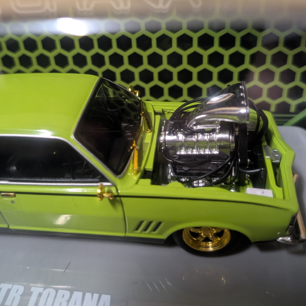CHASE VERSION: Lime Supercharged Holden Torana LC GTR, 1:24 Scale Diecast