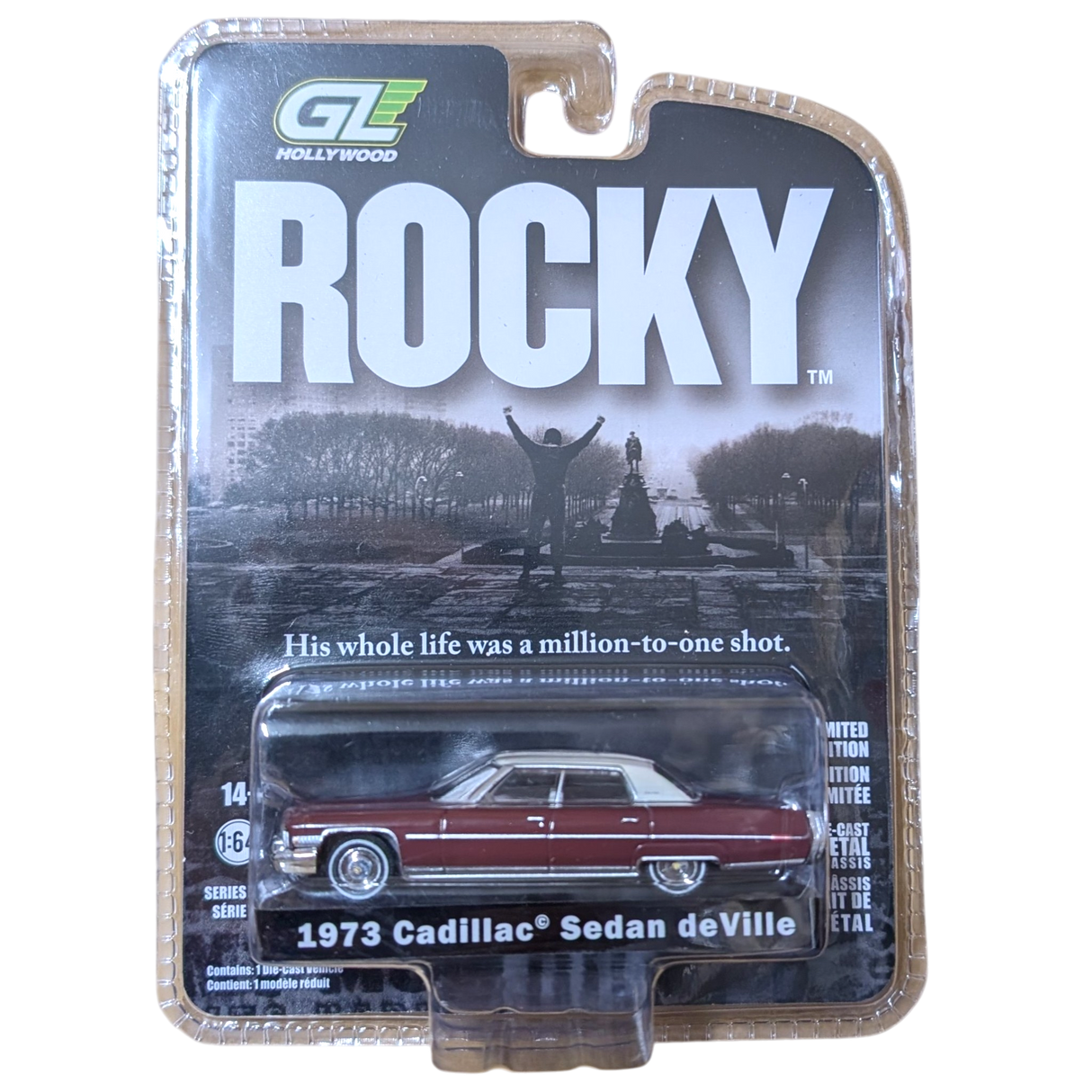 Rocky 1973 Cadillac Sedan deVille, 1:64 Scale Diecast Car