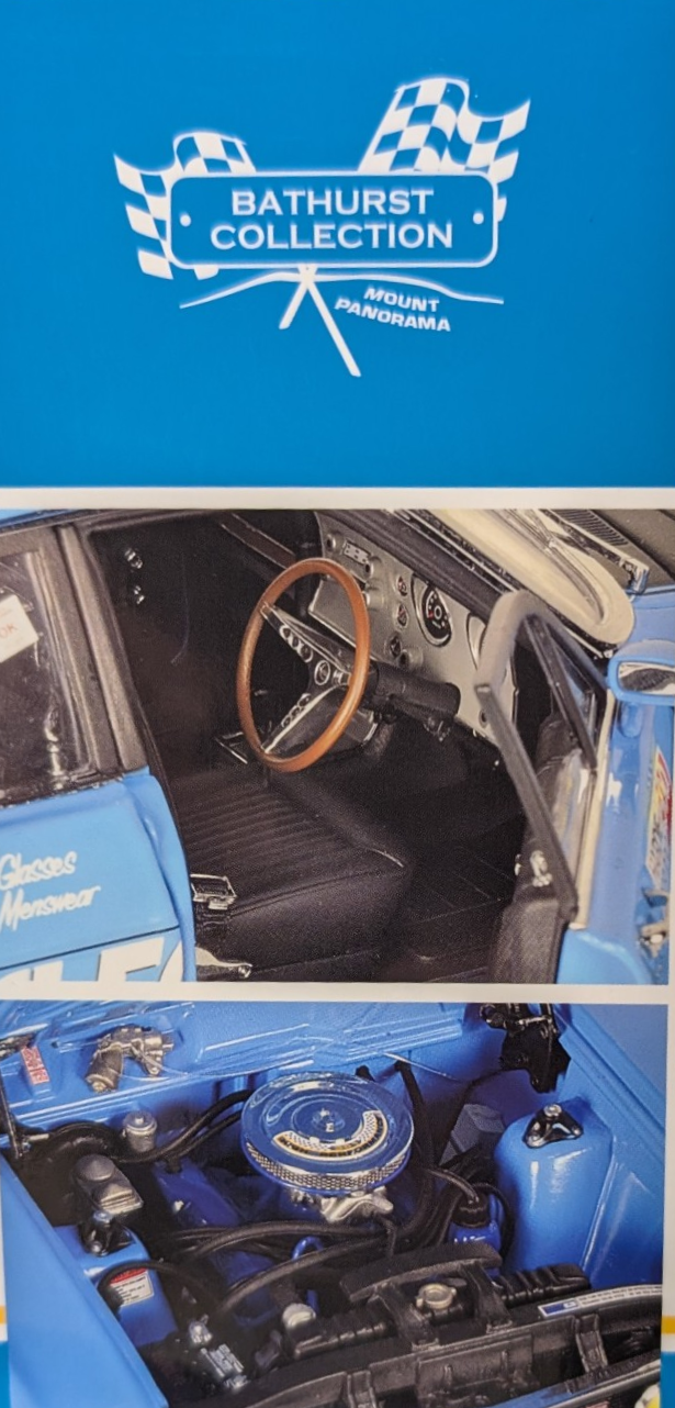 Classic Carlectables Ford XW Falcon Phase II 1970 Bathurst John Goss/Bob Skelton 53E, 1:18 Scale Diecast Model Car