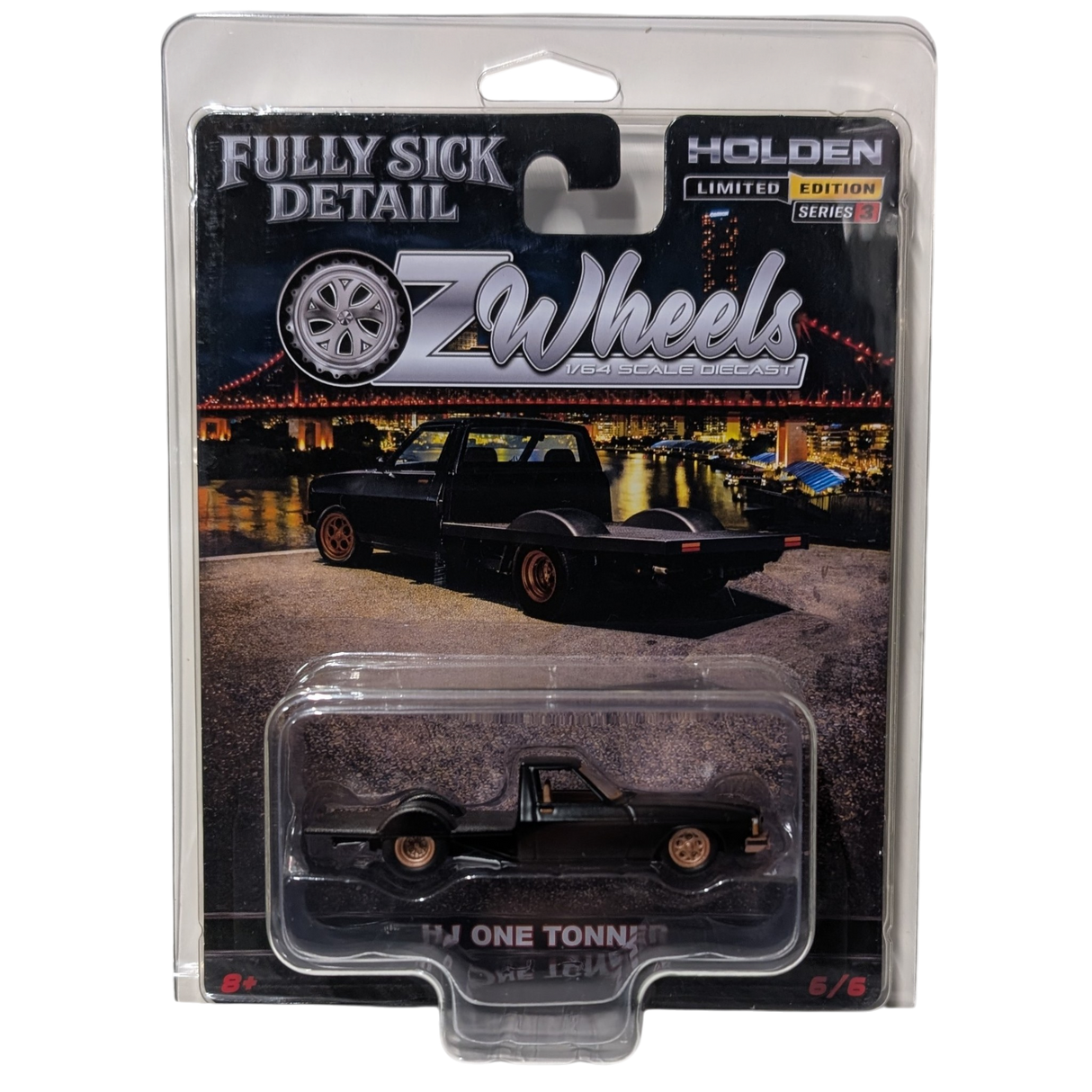 Oz Wheels, Holden HJ One Tonner, Fully Sick Detail FSD's Series 3 - 1:64 Scale Diecast Car