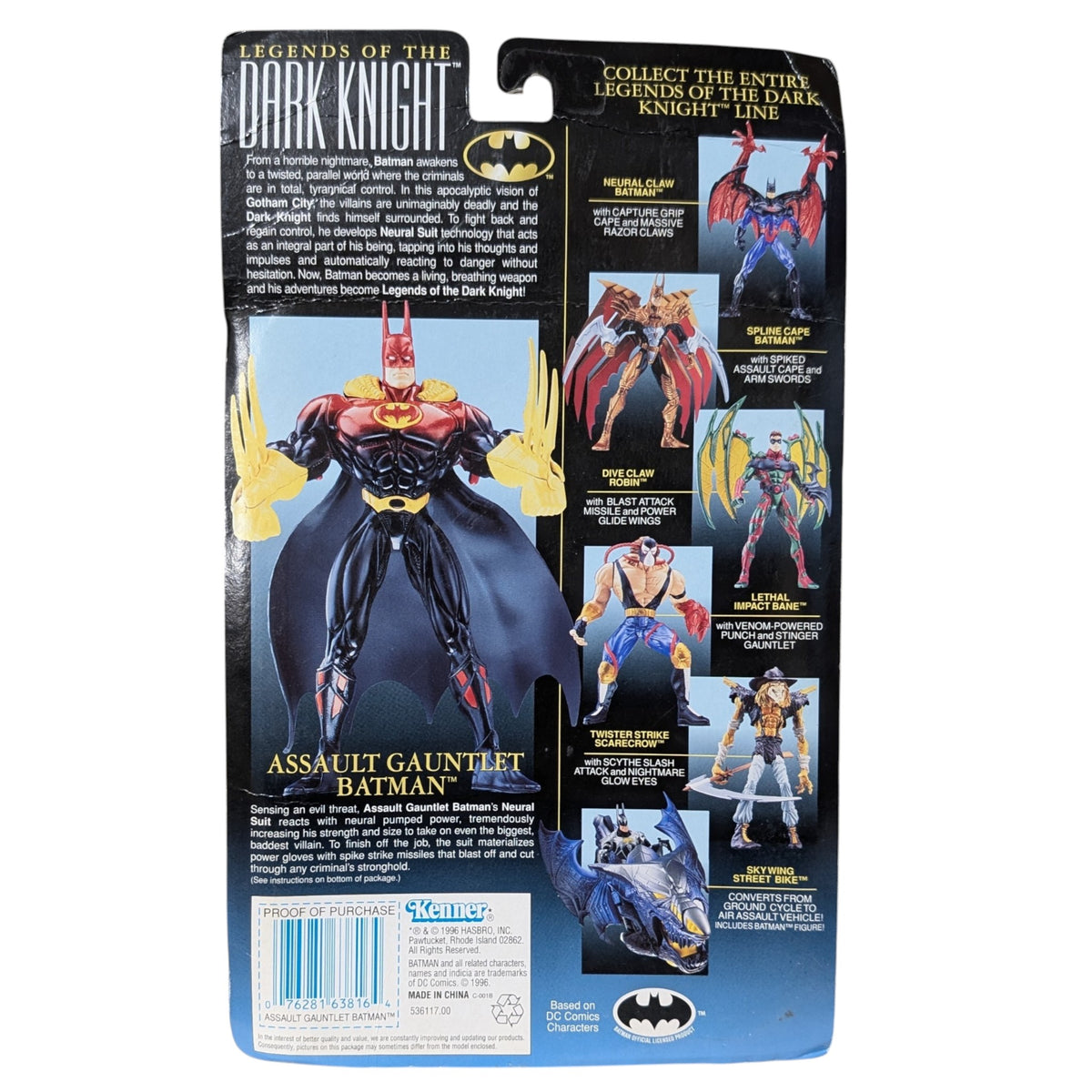 Legends of the Dark Knight, Assault Gauntlet Batman Action Figure