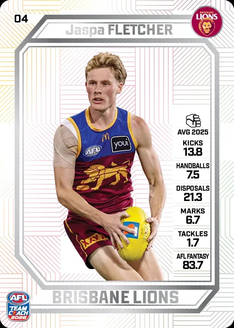 Jaspa Fletcher, PEARL Parallel, 2026 Teamcoach AFL