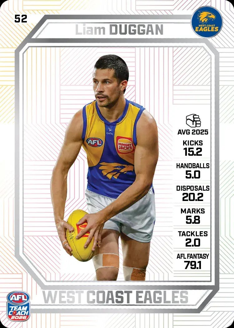 Liam Duggan, PEARL Parallel, 2026 Teamcoach AFL