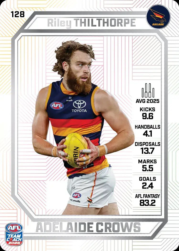 Riley Thilthorpe, PEARL Parallel, 2026 Teamcoach AFL