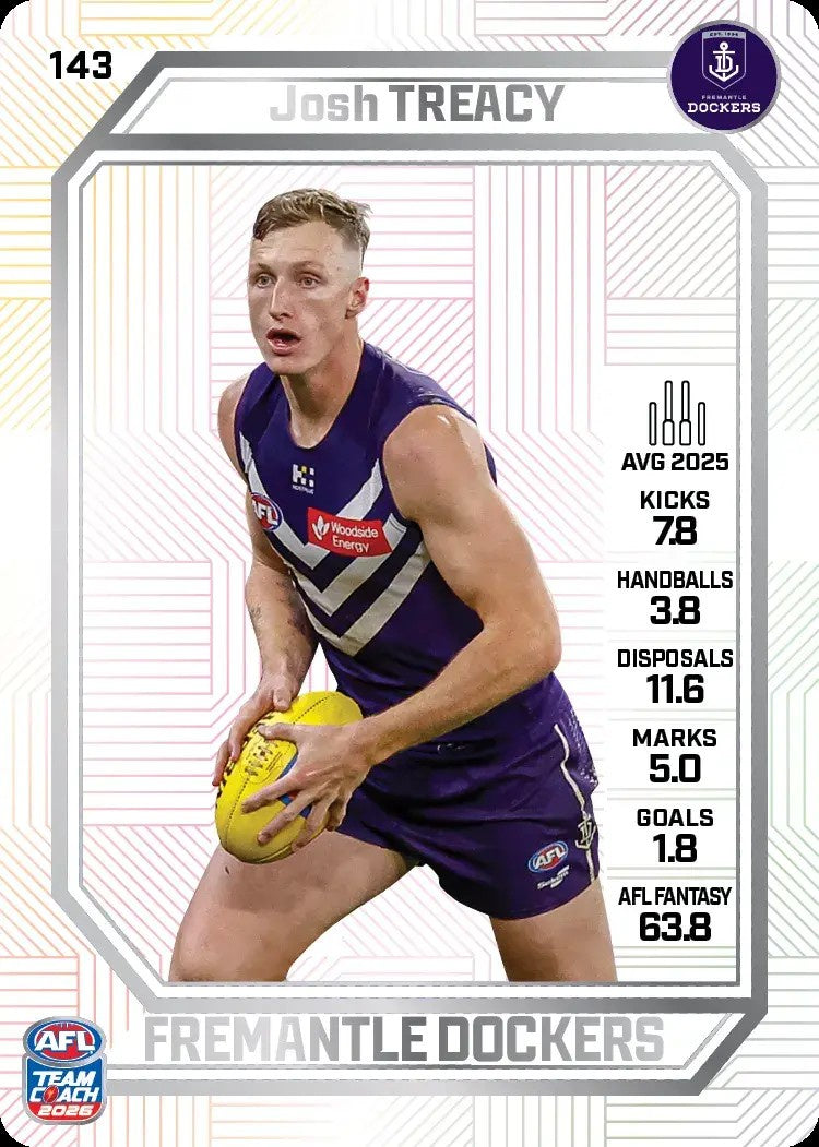 Josh Treacy, PEARL Parallel, 2026 Teamcoach AFL