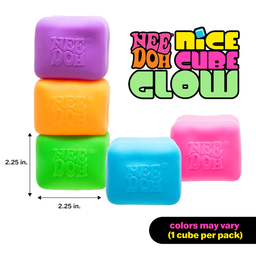 Nee Doh Nice Cube Glow