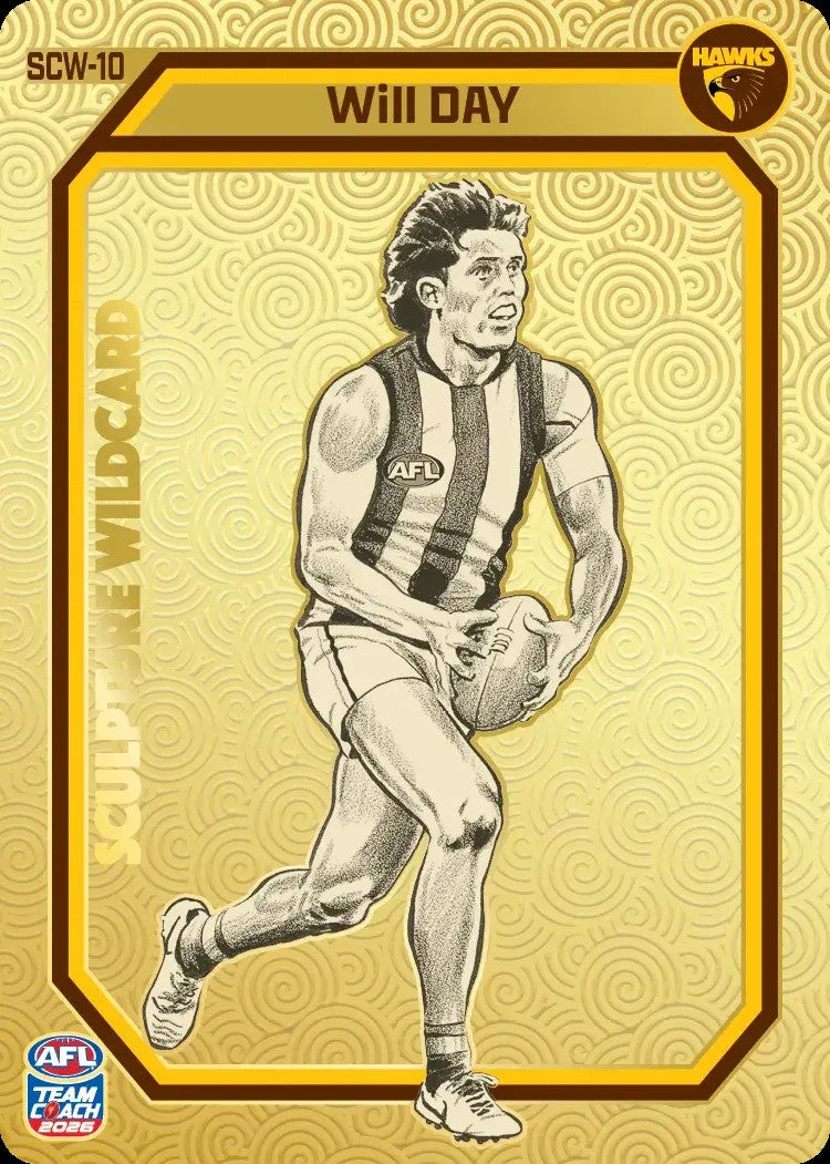 Will Day, GOLD Sculpture Wildcard, 2026 Teamcoach AFL
