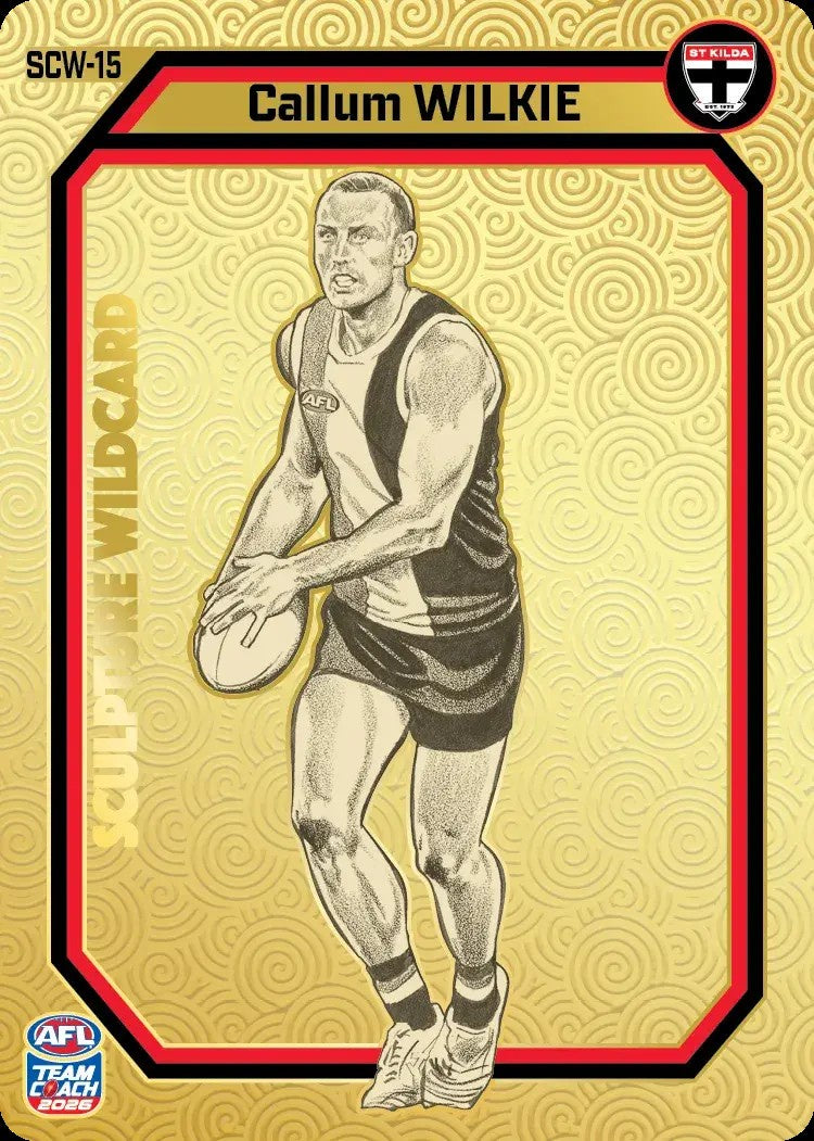 Callum Wilkie, GOLD Sculpture Wildcard, 2026 Teamcoach AFL