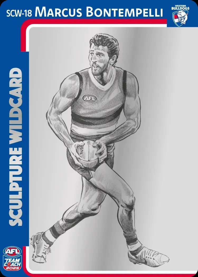 Marcus Bontempelli, Silver Sculpture Wildcard, 2025 Teamcoach AFL