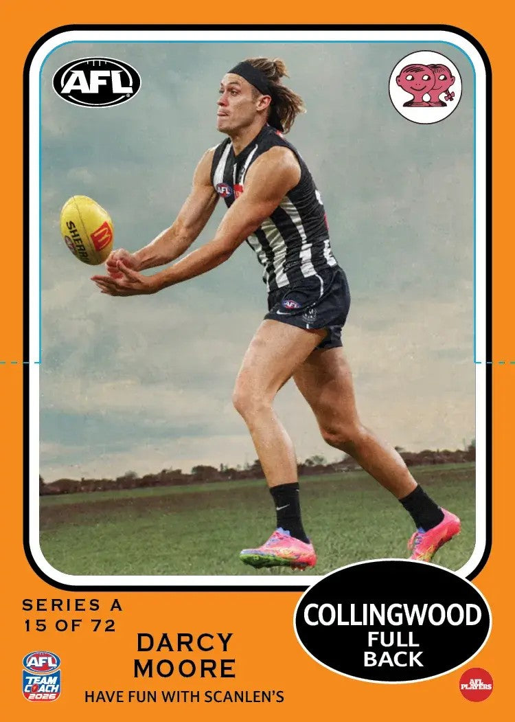 2026 Teamcoach AFL Scanlens Die-Cut - Cards 1 to 72 - Pick Your Card