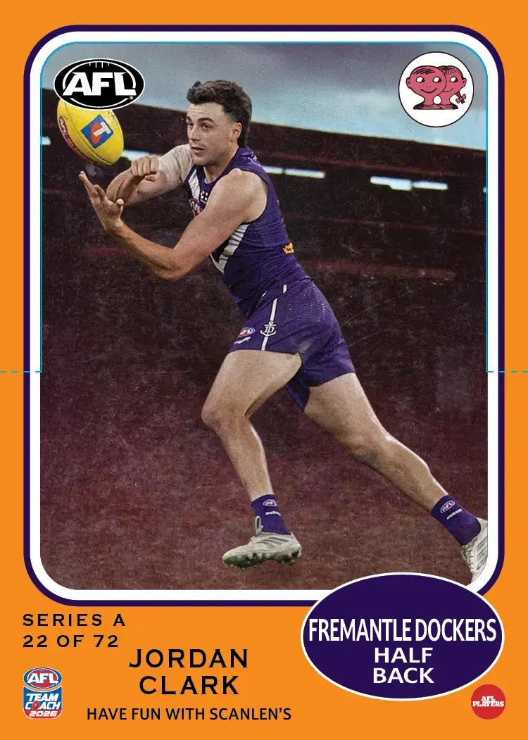 2026 Teamcoach AFL Scanlens Die-Cut - Cards 1 to 72 - Pick Your Card