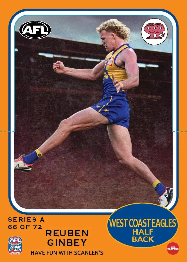 2026 Teamcoach AFL Scanlens Die-Cut - Cards 1 to 72 - Pick Your Card