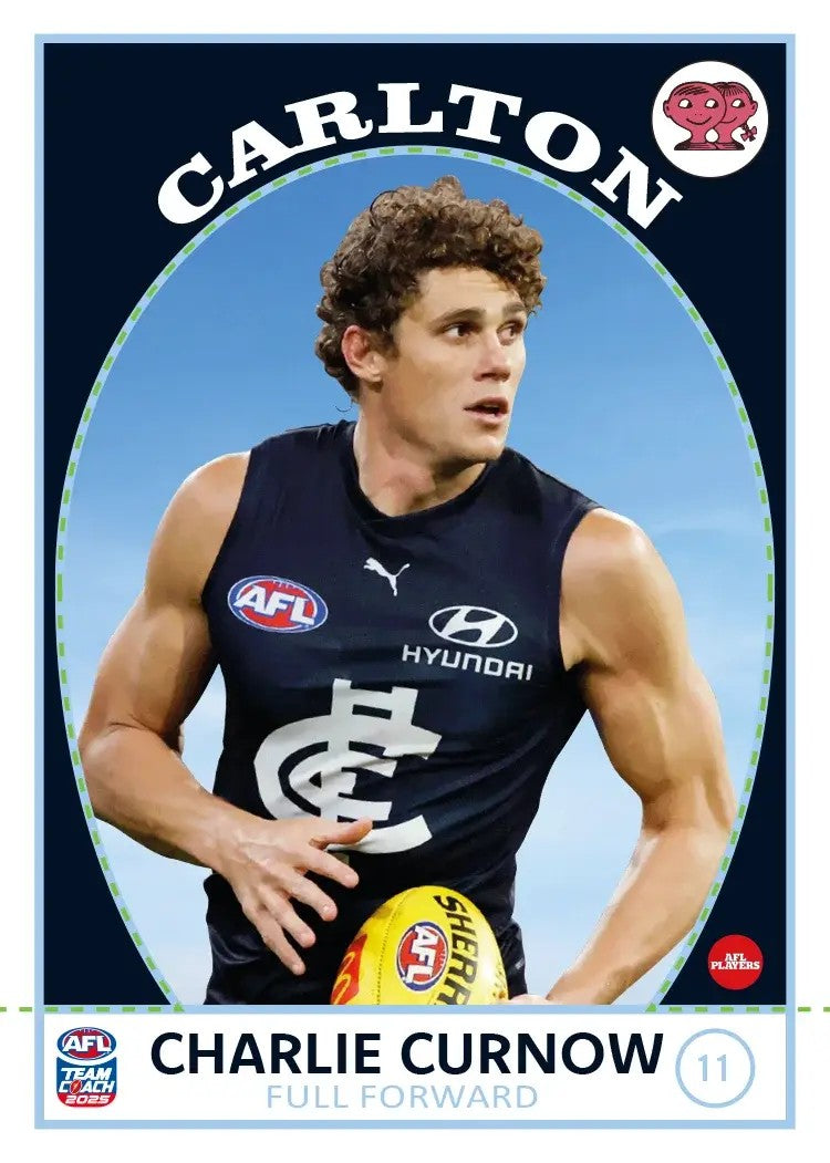2025 Teamcoach AFL Scanlens Die-Cut - Cards 1 to 72 - Pick Your Card
