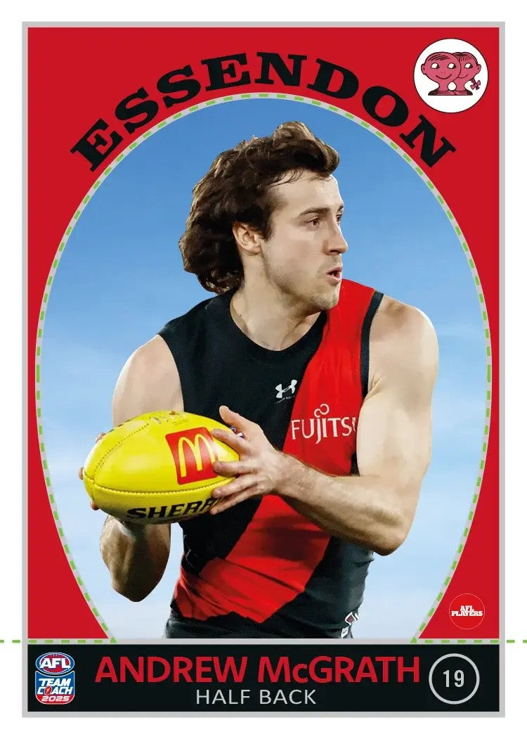 2025 Teamcoach AFL Scanlens Die-Cut - Cards 1 to 72 - Pick Your Card