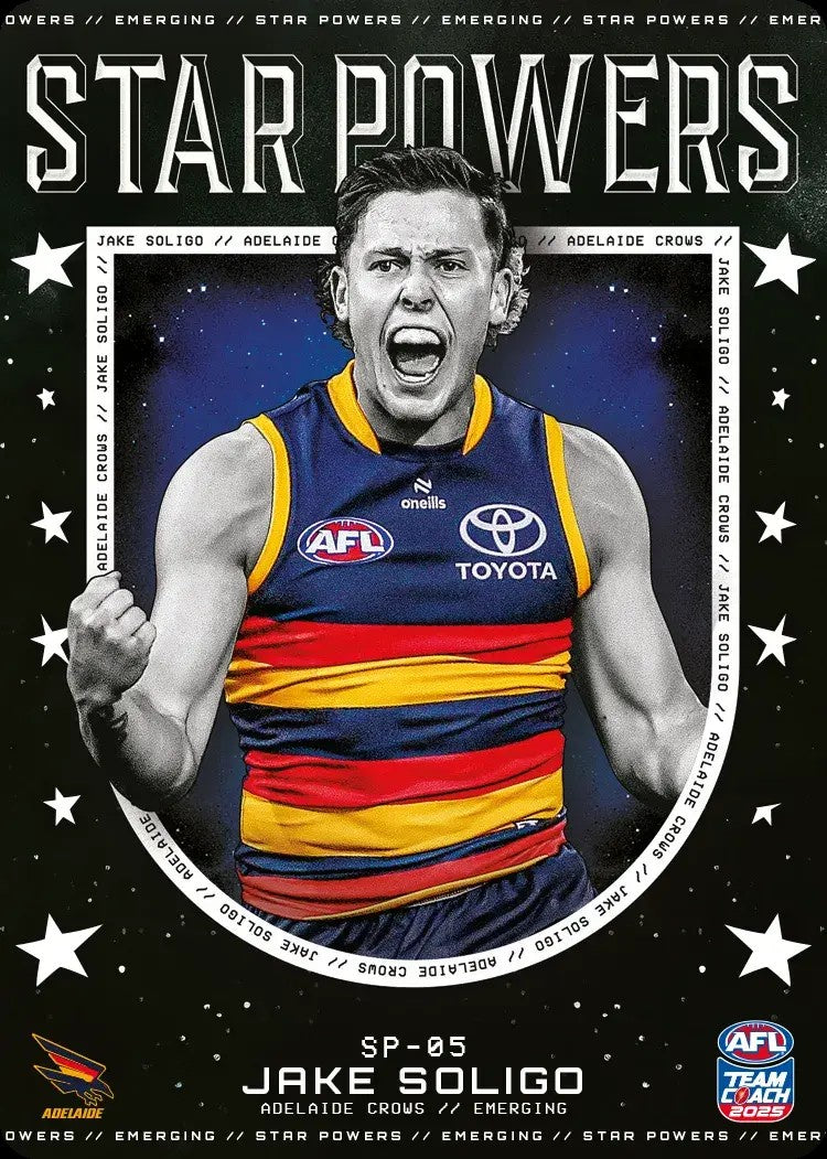 Jake Soligo, SP-05, Star Powers, 2025 Teamcoach AFL