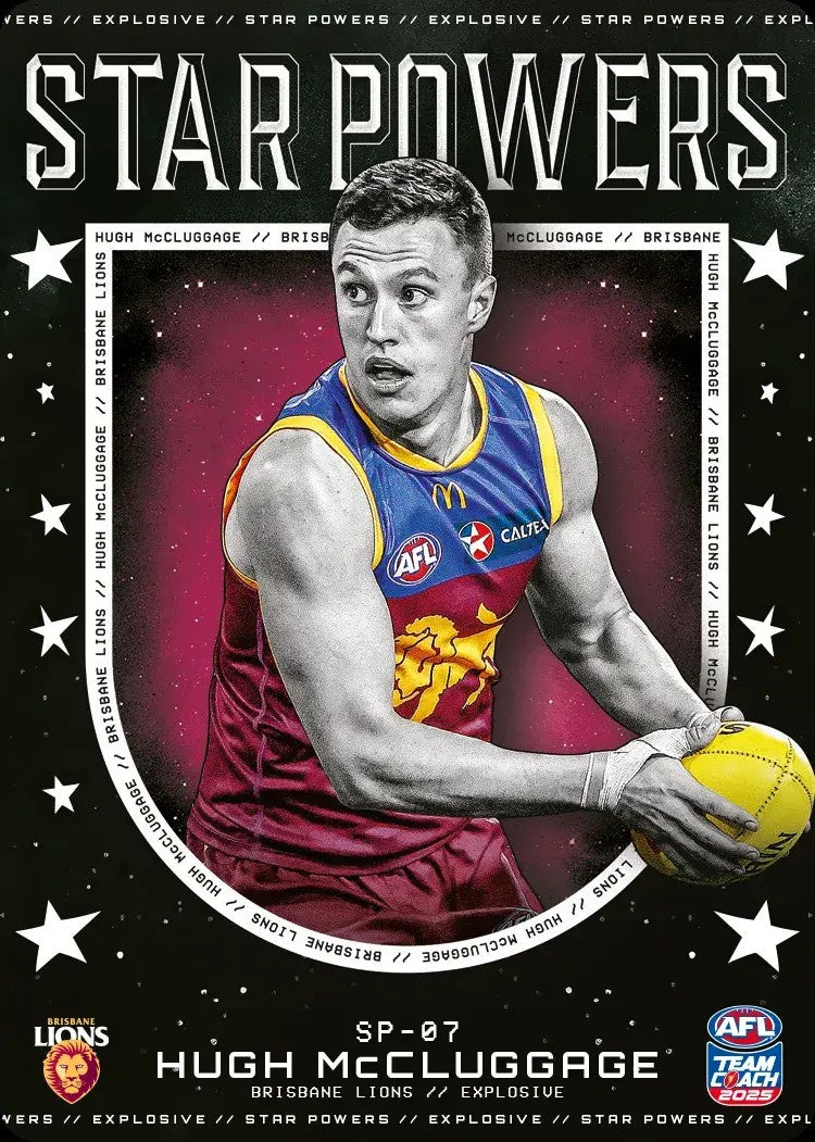 Hugh McCluggage, SP-07, Star Powers, 2025 Teamcoach AFL