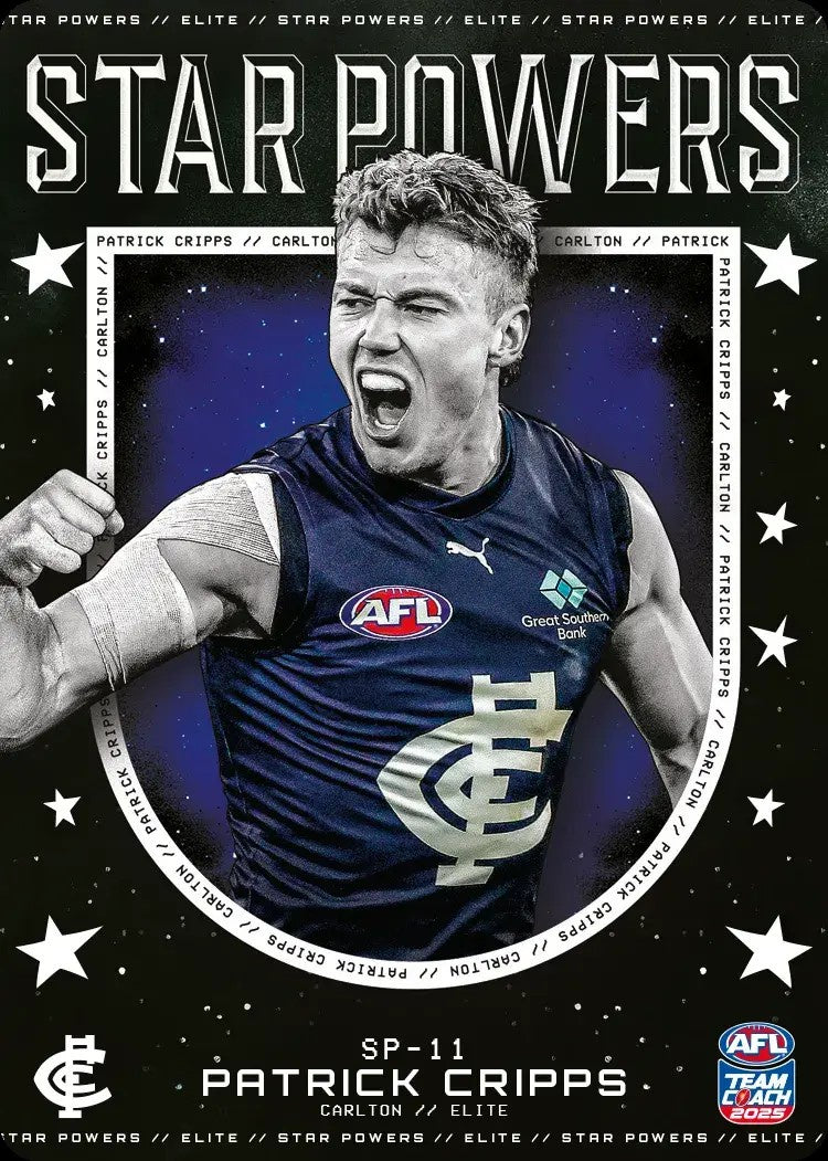 Patrick Cripps, SP-11, Star Powers, 2025 Teamcoach AFL