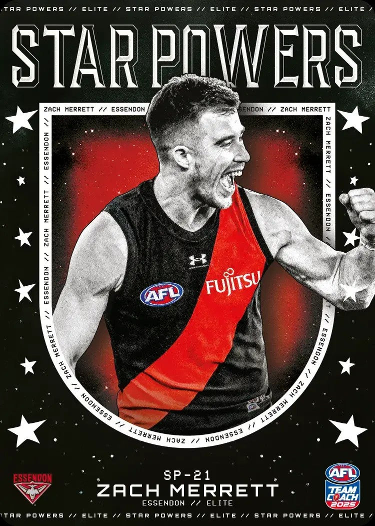 Zach Merrett, SP-21, Star Powers, 2025 Teamcoach AFL