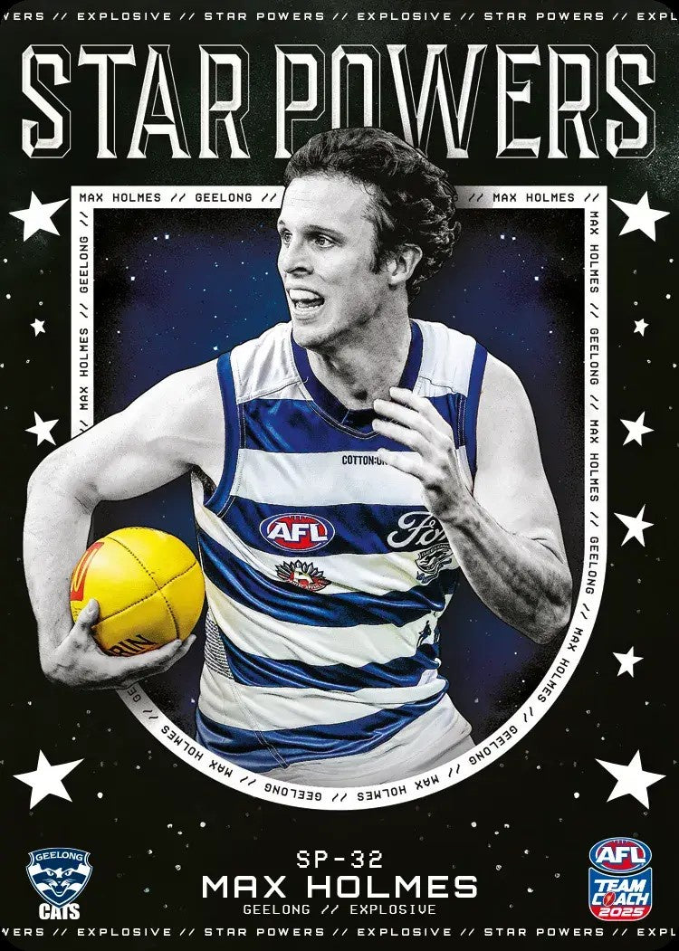Max Holmes, SP-32, Star Powers, 2025 Teamcoach AFL