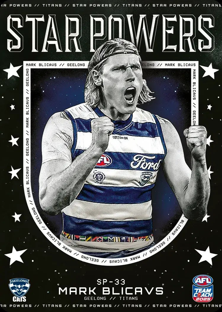 Mark Blicavs, SP-33, Star Powers, 2025 Teamcoach AFL