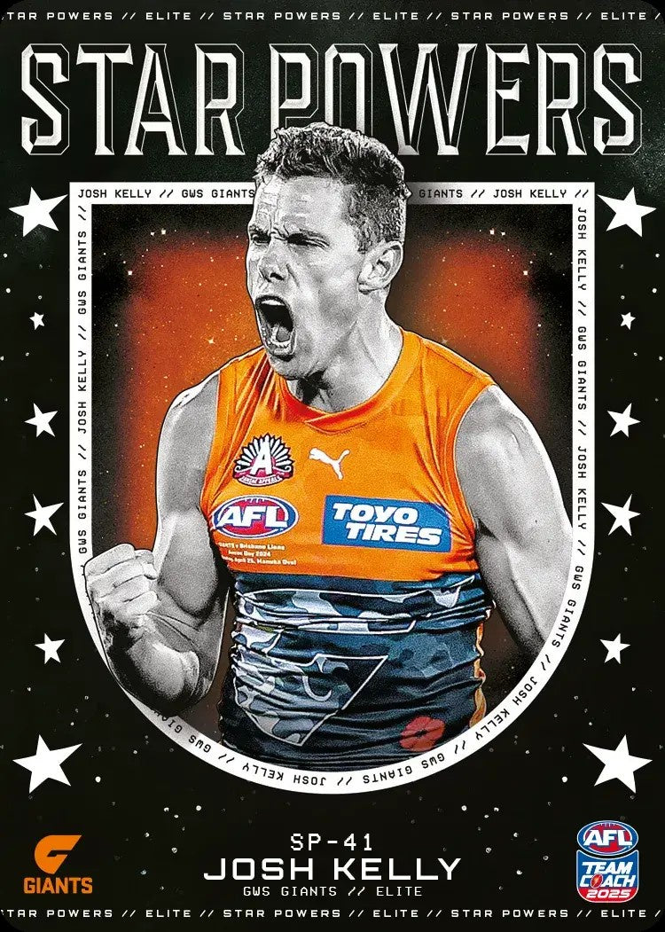Josh Kelly, SP-41, Star Powers, 2025 Teamcoach AFL