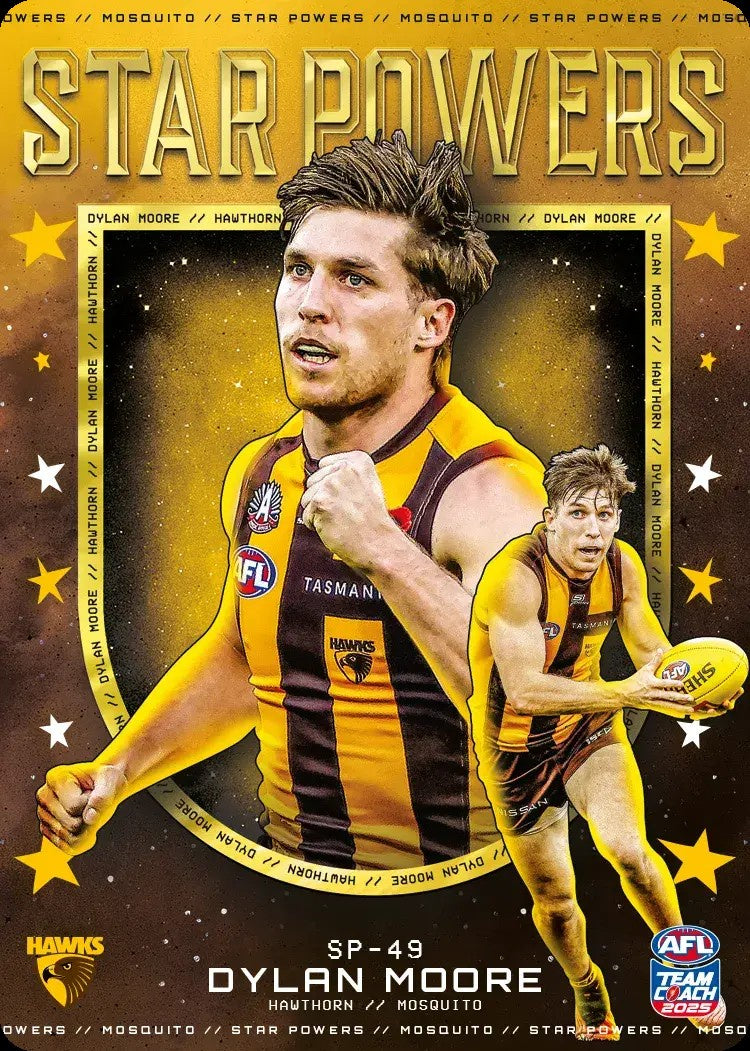 Dylan Moore, SP-49, TEAM Star Powers, 2025 Teamcoach AFL