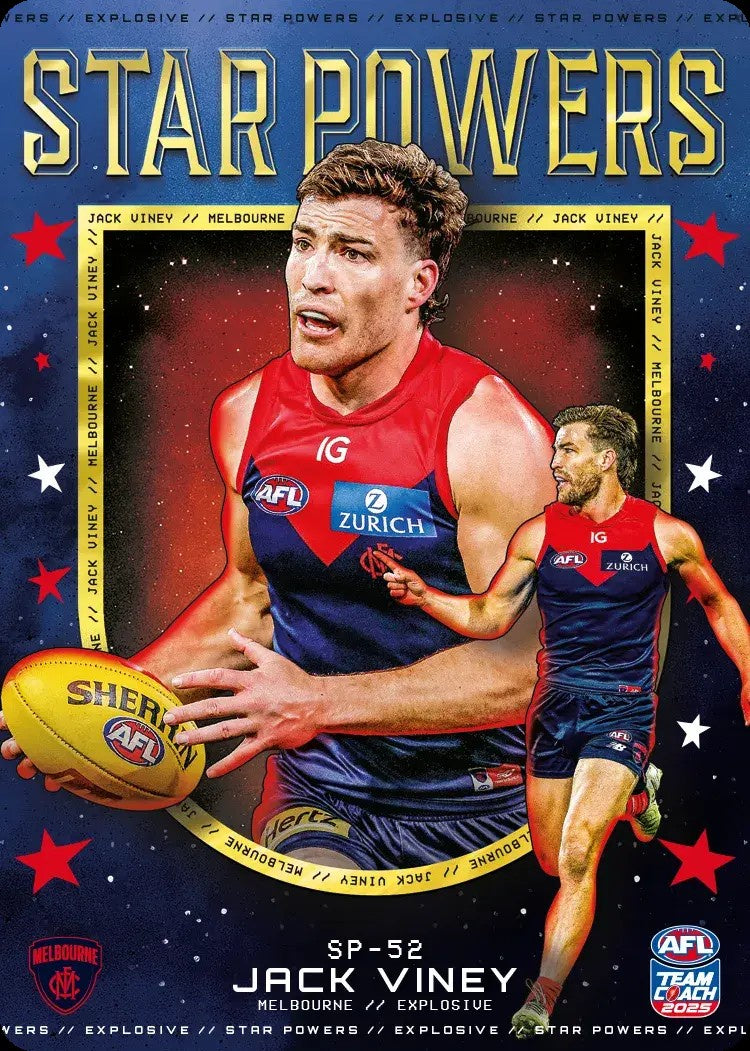 Jack Viney, SP-52, TEAM Star Powers, 2025 Teamcoach AFL