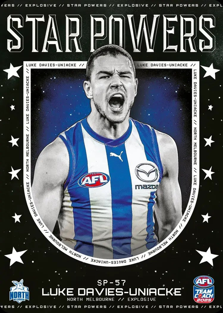 Luke Davies-Uniacke, SP-57, Star Powers, 2025 Teamcoach AFL