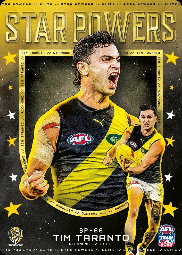 Tim Taranto, SP-66, TEAM Star Powers, 2025 Teamcoach AFL