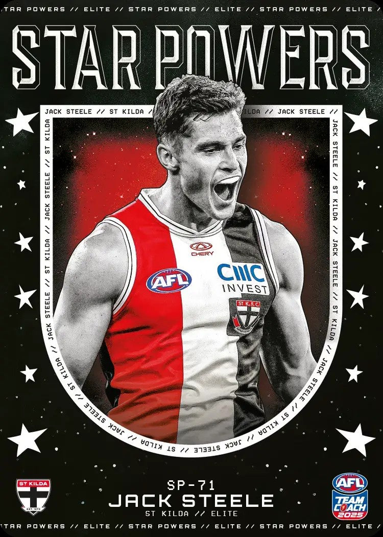Jack Steele, SP-71, Star Powers, 2025 Teamcoach AFL