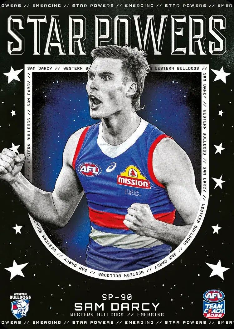 Sam Darcy, SP-90, Star Powers, 2025 Teamcoach AFL
