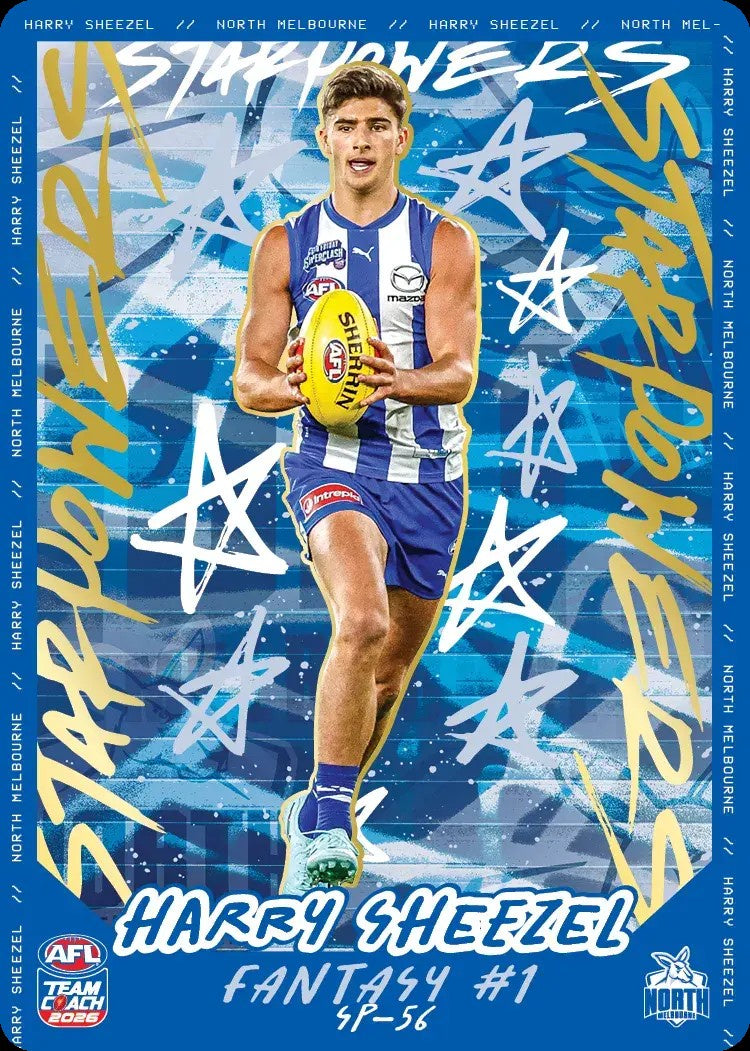 Harry Sheezel, SP-56, TEAM Star Powers, 2026 Teamcoach AFL