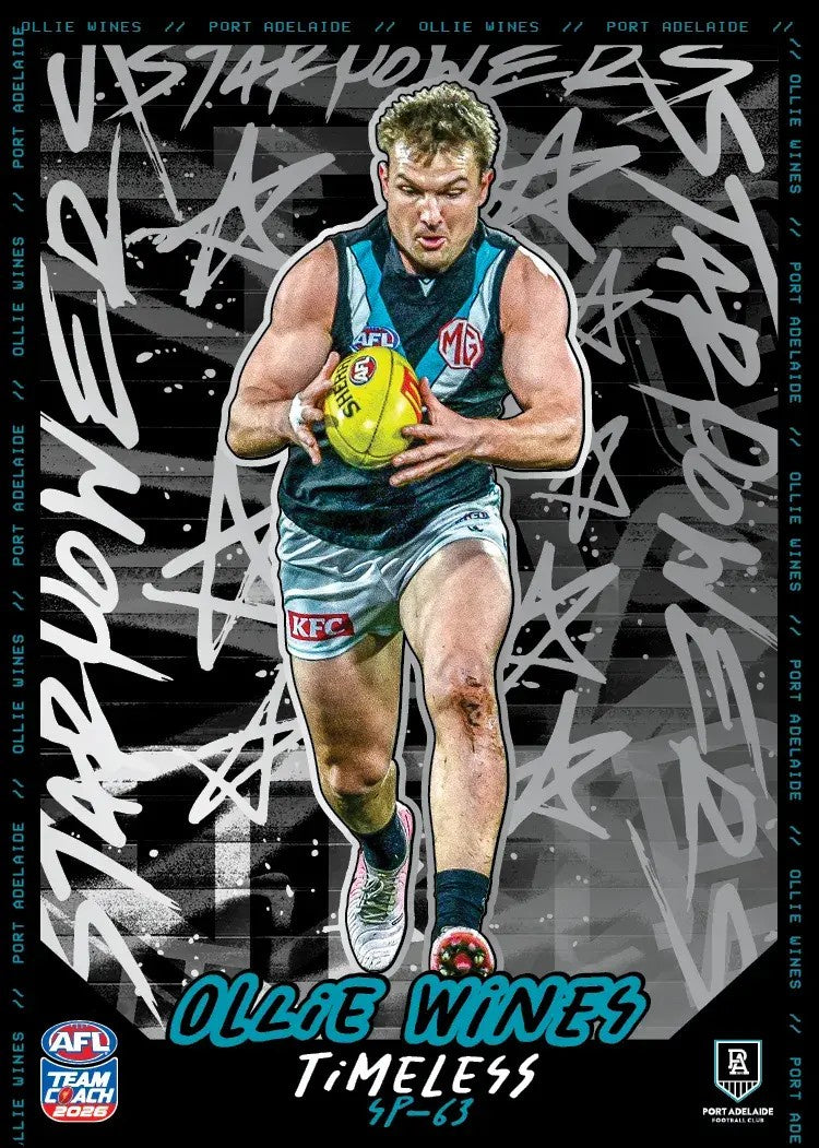 Ollie Wines, SP-63, Star Powers, 2026 Teamcoach AFL